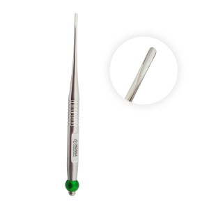 Periotom implantologiczny 2,5 mm prosty grot z mikro ząbkami 