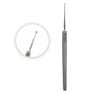 Łyżeczka do gradówki Meyhoffer 13 cm. śr. 1  mm  