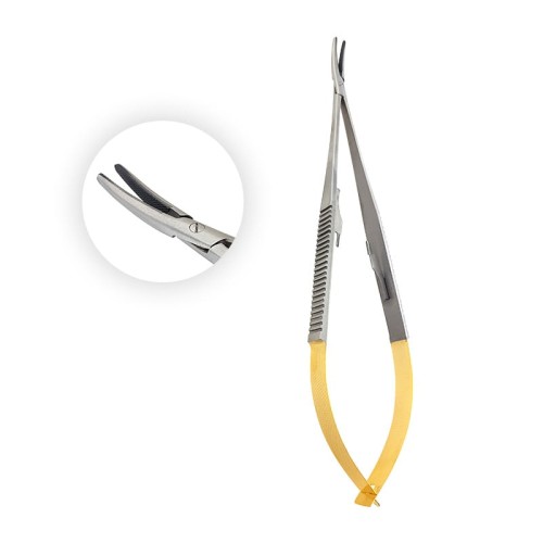 Iglotrzymacz-Castroviejo-mikrochirurgiczny-T.C.Gold-wygiety-18-cm