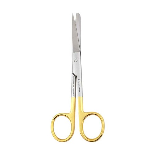 Nozyczki-chirurgiczne-T.C.Gold-tepo-ostre-proste-14,5-cm