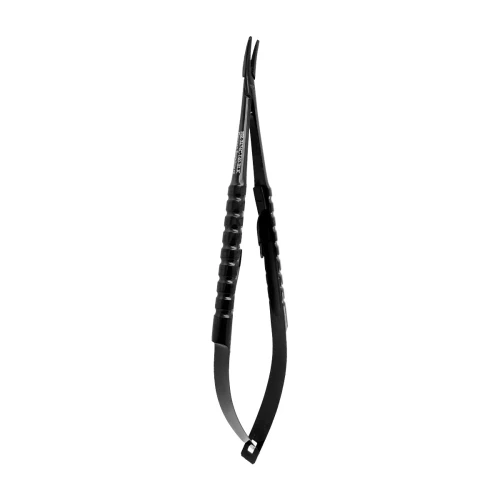 Iglotrzymacz-mikrochirurgiczny-zagiety-Black-T.C.-14-cm