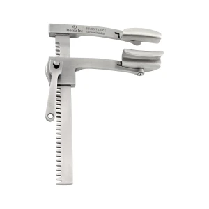 Shanghai Finochietto retraktor żebrowy delikatnie wygięty,łyżki 12x40 mm, rozwarcie 115 mm