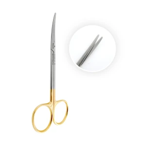 Nożyczki Metzenbaum T.C. Gold zagięte 14 cm
