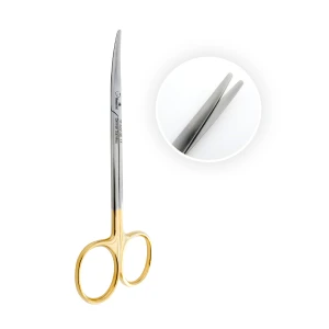 Nożyczki Metzenbaum T.C. Gold zagięte 16 cm